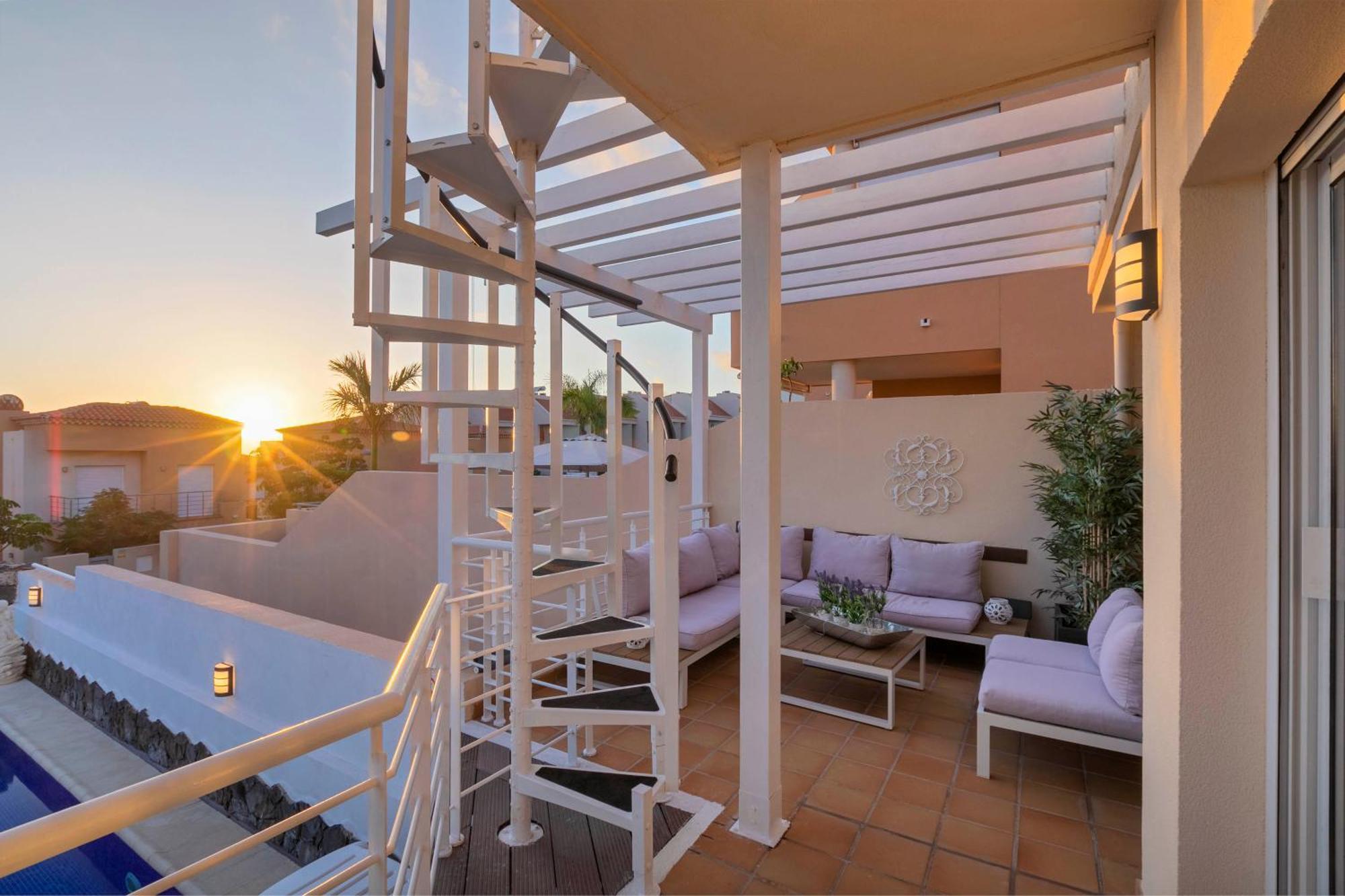 My Island Escape - Sea Views - Private Pool, Sauna Puerto de Santiago  Bagian luar foto
